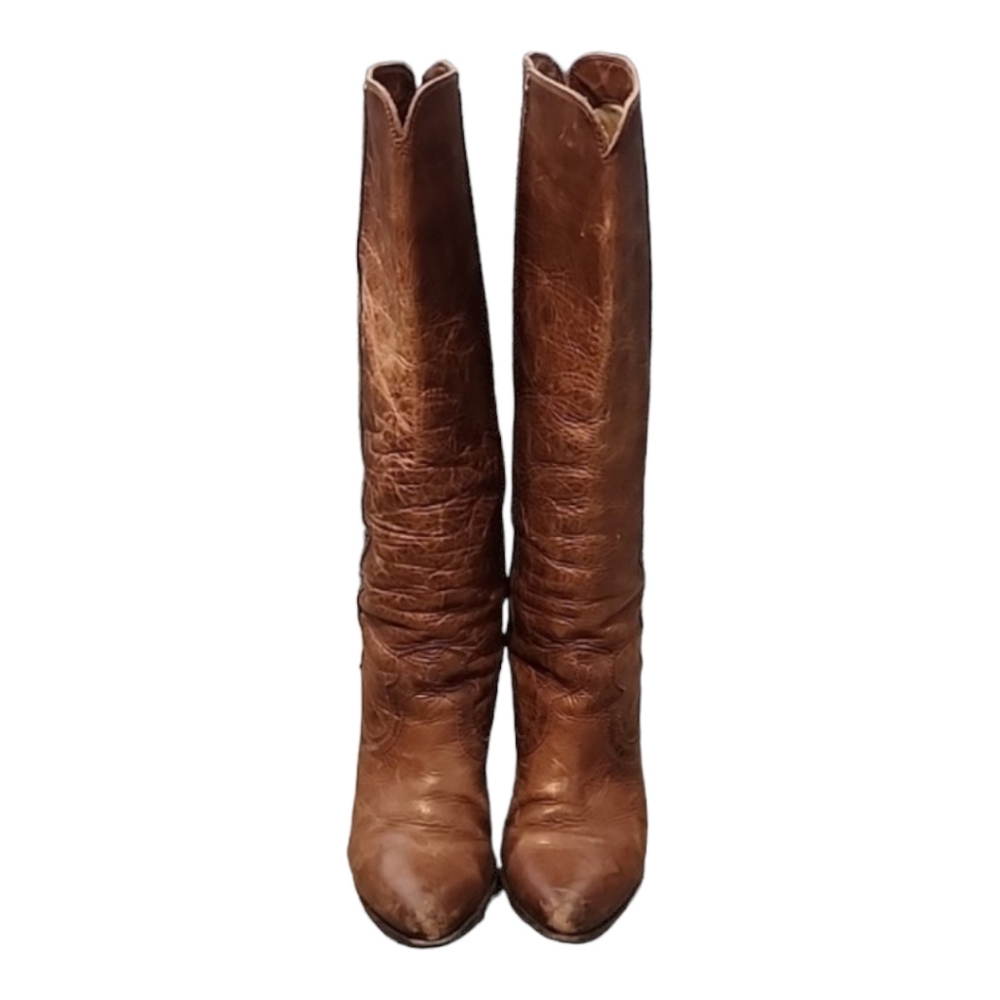 Frye heeled boots size 6.5 - Picture 2 of 15